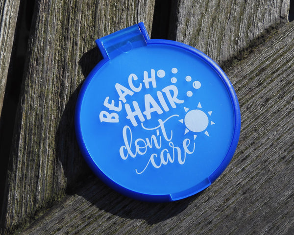 Beach Hair Don’t Care Compact Mirror