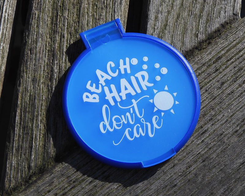 Beach Hair Don’t Care Compact Mirror