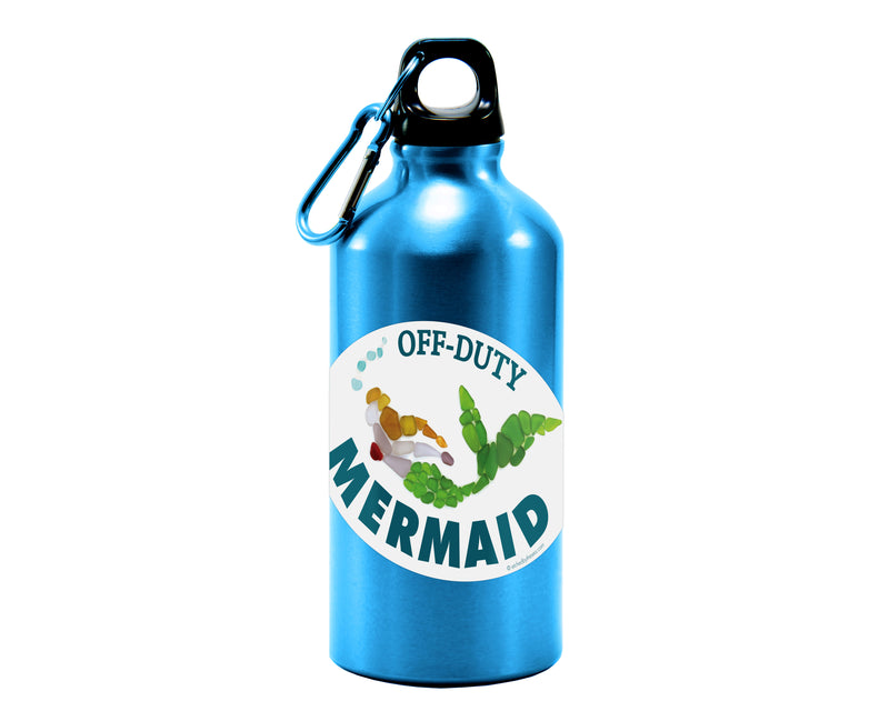 Off-Duty Mermaid Oval Laptop/Bumper Sticker or Magnet