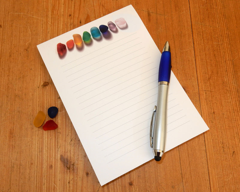 Sea Glass Note Pad