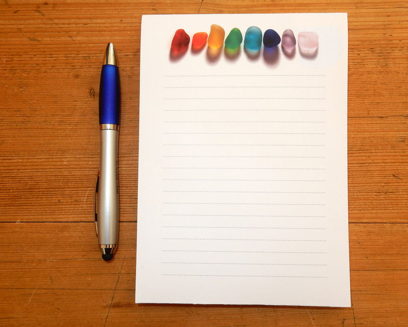 Sea Glass Note Pad