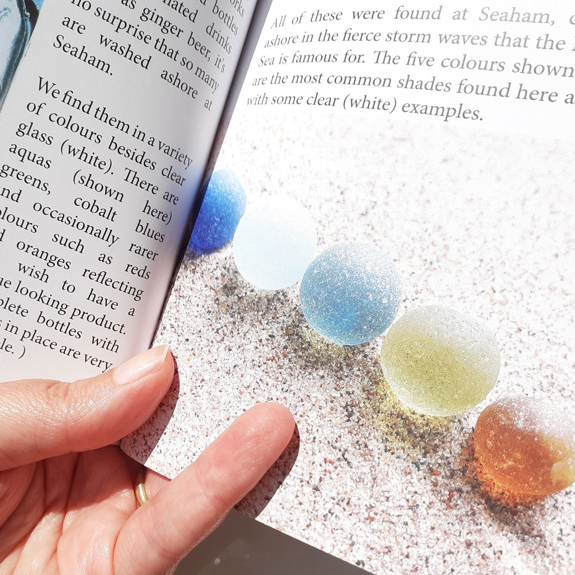 The Peblsrock Pocket Guide to Seaham Sea Marbles, Lost Tossed and Foun