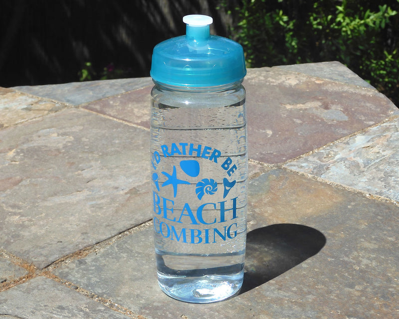 I’d Rather Be Beachcombing Reusable Water Bottle